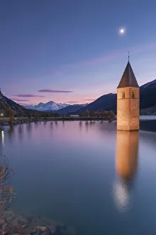 Bell Prints: The submerged bell tower of Curon Venosta, province of Bolzano, Alto Adige district