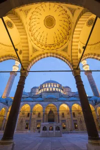Images Dated 9th October 2020: Suleymaniye Mosque, Istanbul, Turkey