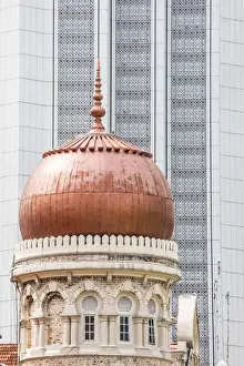 Malay Peninsula Prints: Sultan Abdul Samad Building & Dayabumi Building behind, Kuala Lumpur, Malaysia