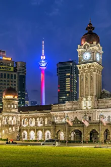 Kuala Lumpur Prints: Sultan Abdul Samad Building, Merdeka Square, Kuala Lumpur, Malaysia