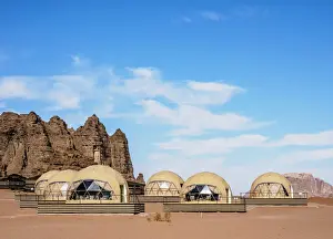 Wilderness Lodge Prints: Sun City Camp, Wadi Rum, Aqaba Governorate, Jordan