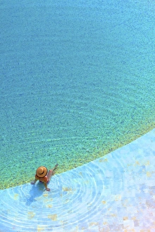 Neil Farrin Gallery: Sunbathing At Kempinski Hotel, Sowayma, Dead Sea (lowest place on earth), Jordan