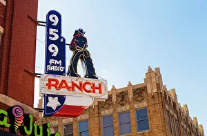 Places Prints: Sundance Square, Fort Worth, Texas, USA