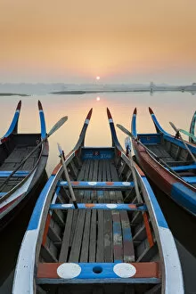 Sunrise, Amarapura, Mandalay, Burma, Myanmar