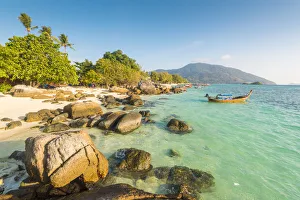 Sunrise Beach, Ko Lipe, Satun Province, Thailand. Coastal landscape