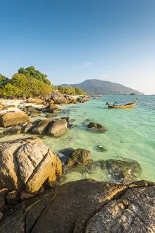 Sunrise Beach, Ko Lipe, Satun Province, Thailand. Coastal landscape
