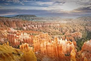 Sunrise at Bryce Canyon National Park, Utah, USA. From Sunset Point