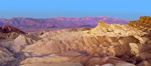 Lowest Point United States Prints: Sunrise, Early Morning Zabriskie Point, Death Valley National Park, California, USA