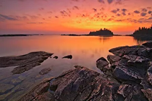 Bruce Peninsula Prints: Sunrise on Georgian Bay. (Lake Huron)