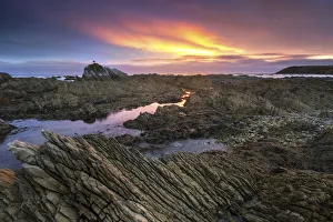 Chris Gin Prints: Sunrise in Kaikoura, Canterbury, New Zealand