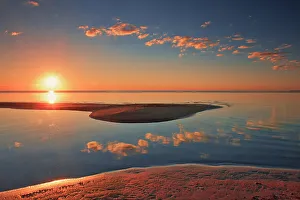 Prairie Province Prints: Sunrise on Lake Winnipeg Matlock, Manitoba, Canada