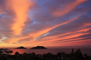 Sunrise, Mazatlan, state Sinaloa, Mexico
