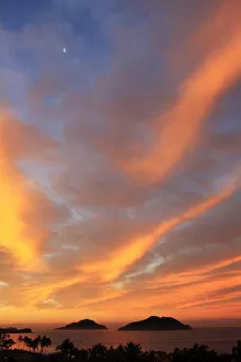 Sunrise, Mazatlan, state Sinaloa, Mexico