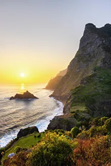 Subtropical Climate Prints: Sunrise from Miradouro Sao Cristovao during summer
