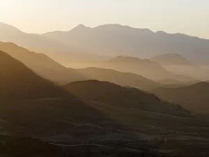 Sunrise over the mountains of Southern Angola