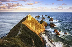 Catlins Prints: Sunrise at Nugget Point Lighthouse, New Zealand
