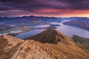 Sunrise from Roys Peak, Wanaka, New Zealand