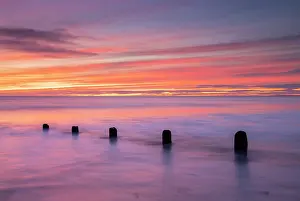 Northumberland Prints: Sunrise over Spittal Beach, Berwick-upon-Tweed