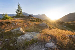 Sunrise, Valle dell Orco, Gran Paradiso National Park, Province of Turin, Piedmont