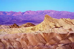 Lowest Point United States Prints: Sunrise, Zabriskie Point, Death Valley National Park, California, USA