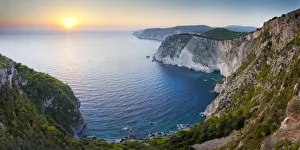 Solitude Gallery: Sunset over Bay of Keri, Zante (Zakynthos), Ionian Islands, Greece