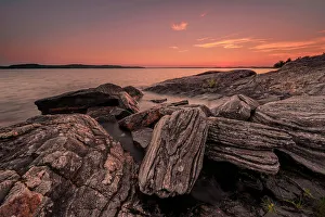 Parry Sound Prints: Sunset on Georgian Bay, Parry Sound, Ontario, Canada