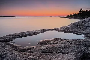 Parry Sound Prints: Sunset on Georgian Bay, Parry Sound, Ontario, Canada