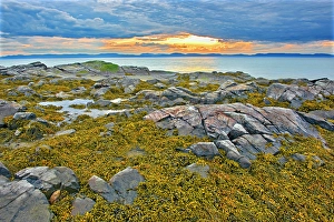 Lawrence Prints: Sunset on the Gulf of St. Lawrence, RIviere du Loup, Quebec, Canada