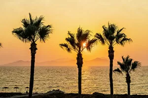 Images Dated 10th January 2023: Sunset in Kos, Dodecanese Islands, Greece