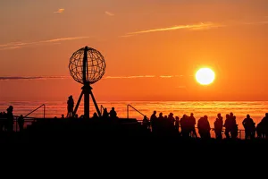 World Prints: Sunset on North Cape, Norway