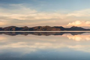 Salar De Uyuni Gallery: Sunset over the Salar de Uyuni, Southern Altiplano, Bolivia
