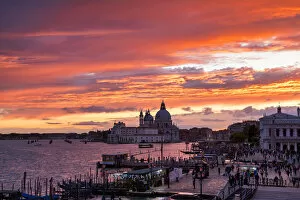 Sunset over Salute, Venice, Italy