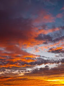 Sunset sky