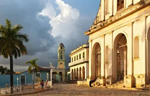Images Dated 23rd November 2009: Sunset in Trinidad, Cuba, Caribbean