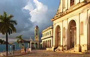 Trinidad Prints: Sunset in Trinidad, Cuba, Caribbean