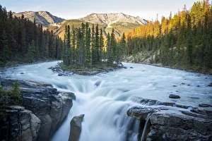 Sunwapta Falls, Icefields Parkway, Jasper, Canadian Rockies, Canada