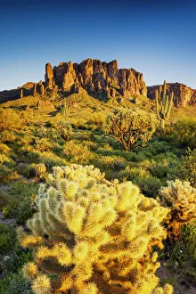 Images Dated 15th March 2017: Superstition Mountains, Phoenix, Arizona, USA
