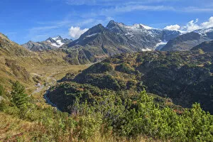 Images Dated 1st September 2021: Sustenhorn with Sustenpass, Meiringen, canton Bern, Bernese alps, Switzerland