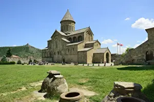 Ancient Capital Prints: Svetitskhoveli Cathedral (Cathedral of the Living Pillar) completed between the 4th