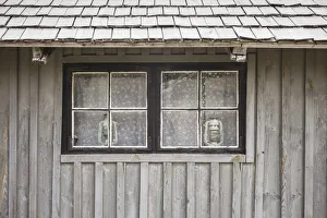 Sweden, Gotland Island, Ljugarn, fishing shack detail