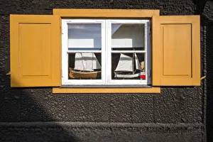 Sweden, Gotland Island, Visby, house detail