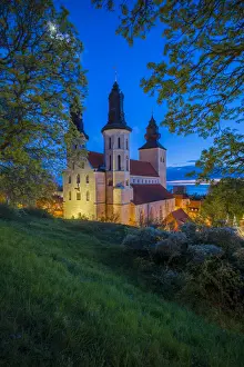 Sweden, Gotland Island, Visby, Visby Sankta Maria domkyrka cathedral, 12th century