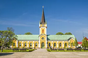 Sweden, Oland Island, Borgholm, Borgholms kyrka, town church