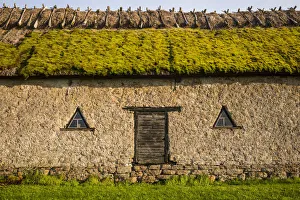 Sweden, Oland Island, Himmelsberga, antique farm building