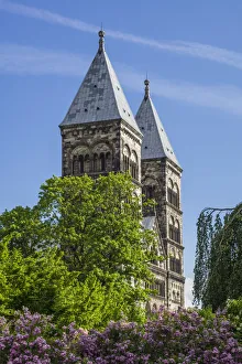 Sweden, Scania, Lund, Lund domkyrka cathedral, exterior