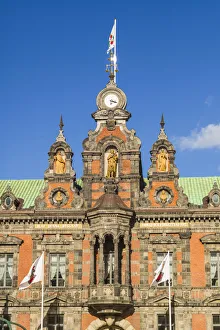 Sweden, Scania, Malmo, Stortorget square, Radhuset, city hall