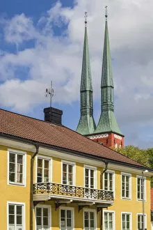 Sweden, Southeast Sweden, Vaxjo, Vaxjo kyrka church, exterior
