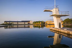 Sweden, Southern Sweden, Karlskrona, Stumholmen Island, swimming pool Sweden, Southern Sweden, Karlskrona, Stumholmen Island, swimming pool