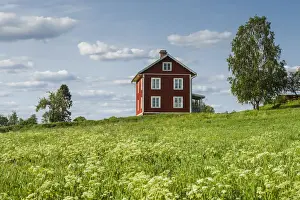 Writer Prints: Sweden, Varmland, Marbacka, estate of first female writer to win the Noble Prize of
