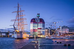 Sweden, Vastragotland and Bohuslan, Gothenburg, Goteborgs-Utkiken building